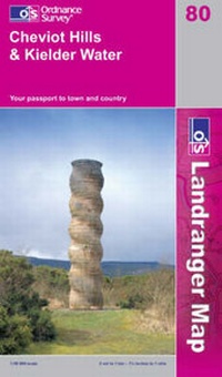 Abbildung von: Cheviot Hills and Kielder Water - Ordnance Survey