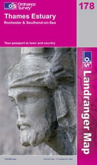 Abbildung von: Thames Estuary, Rochester and Southend-on-Sea - Ordnance Survey