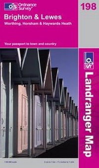 Abbildung von: Brighton and Lewes, Haywards Heath - Ordnance Survey