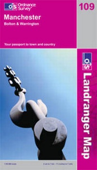 Abbildung von: Manchester, Bolton and Warrington - Ordnance Survey