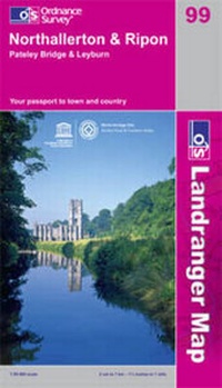 Abbildung von: Northallerton and Ripon, Pateley Bridge and Leyburn - Ordnance Survey