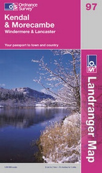 Abbildung von: Kendal, Morecambe, Windermere & Lancaster - Ordnance Survey
