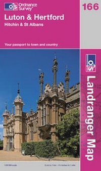 Abbildung von: Luton, Hertford, Hitchin & St Albans - Ordnance Survey