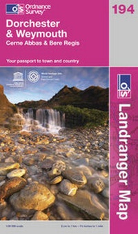 Abbildung von: Dorchester & Weymouth, Cerne Abbas & Bere Regis - Ordnance Survey