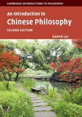 Cover: An Introduction to Chinese Philosophy - Cambridge University Press