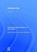 Cover: Business Law - Routledge