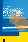 Cover: Language Policy and Planning for the Modern Olympic Games - De Gruyter Mouton