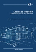 Cover: Le droit de superficie - Helbing & Lichtenhahn