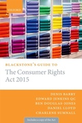 Cover: Blackstone's Guide to the Consumer Rights Act 2015 - OUP eBook