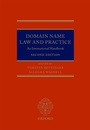 Cover: Domain Name Law and Practice - OUP eBook