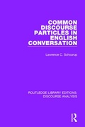 Cover: Common Discourse Particles in English Conversation - Routledge