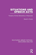 Cover: Situations and Speech Acts - Routledge