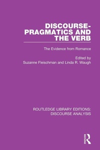 Enlarge image Cover: Discourse Pragmatics and the Verb - Routledge