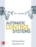 Cover: Automatic Control Systems, Tenth Edition - McGraw-Hill Education