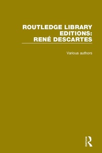 Abbildung von: Routledge Library Editions: Rene Descartes - Routledge