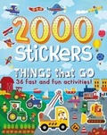 Cover: 2000 Stickers Things That Go - Parragon Book Service Ltd