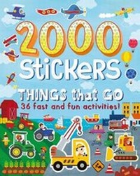 Enlarge image Cover: 2000 Stickers Things That Go - Parragon Book Service Ltd