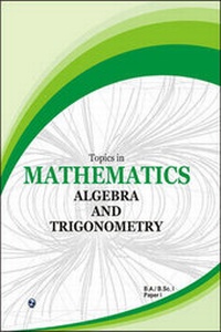 Enlarge image Cover: Topics in Mathematics Algebra and Trigonometry - USP