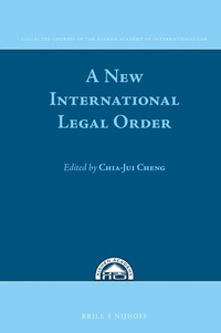 Abbildung von: A New International Legal Order - Martinus Nijhoff
