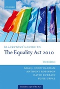Cover: Blackstone's Guide to the Equality Act 2010 - Oxford University Press