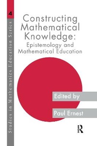 Enlarge image Cover: Constructing Mathematical Knowledge - Routledge