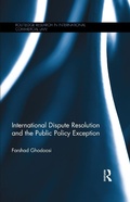 Abbildung von: International Dispute Resolution and the Public Policy Exception - Routledge