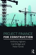 Cover: Project Finance for Construction - Routledge
