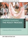 Cover: Understanding the policy process - Policy Press