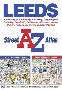 Abbildung von: Leeds A-Z Street Atlas (paperback) - Geographers' A-Z Map Co Ltd