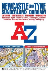 Abbildung von: Newcastle upon Tyne A-Z Street Atlas (paperback) - Geographers' A-Z Map Co Ltd
