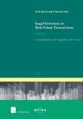 Cover: Legal Certainty in Real Estate Transactions - Intersentia Ltd