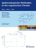 Cover: Spektroskopische Methoden in der organischen Chemie - Thieme