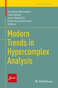 Cover: Modern Trends in Hypercomplex Analysis - Birkh&auml;user