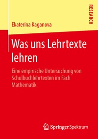 Abbildung von: Was uns Lehrtexte lehren - Springer Spektrum