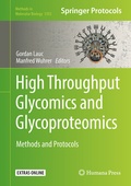 Cover: High-Throughput Glycomics and Glycoproteomics - Humana