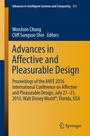 Cover: Advances in Affective and Pleasurable Design - Springer