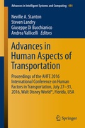 Cover: Advances in Human Aspects of Transportation - Springer