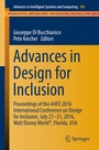 Cover: Advances in Design for Inclusion - Springer