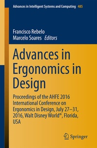 Enlarge image Cover: Advances in Ergonomics in Design - Springer