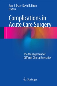 Abbildung von: Complications in Acute Care Surgery - Springer