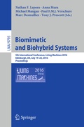Cover: Biomimetic and Biohybrid Systems - Springer