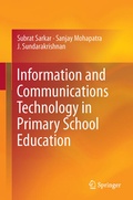Cover: Information and Communications Technology in Primary School Education - Springer