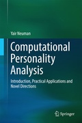 Cover: Computational Personality Analysis - Springer