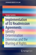 Cover: Implementation of EU Readmission Agreements - Springer