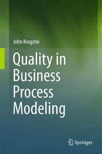 Enlarge image Cover: Quality in Business Process Modeling - Springer