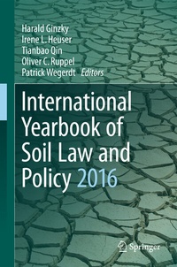 Abbildung von: International Yearbook of Soil Law and Policy 2016 - Springer