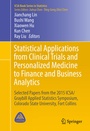 Cover: Statistical Applications from Clinical Trials and Personalized Medicine to Finance and Business Analytics - Springer