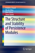 Cover: The Structure and Stability of Persistence Modules - Springer