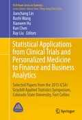Cover: Statistical Applications from Clinical Trials and Personalized Medicine to Finance and Business Analytics - Springer