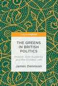 Cover: The Greens in British Politics - Palgrave Macmillan
